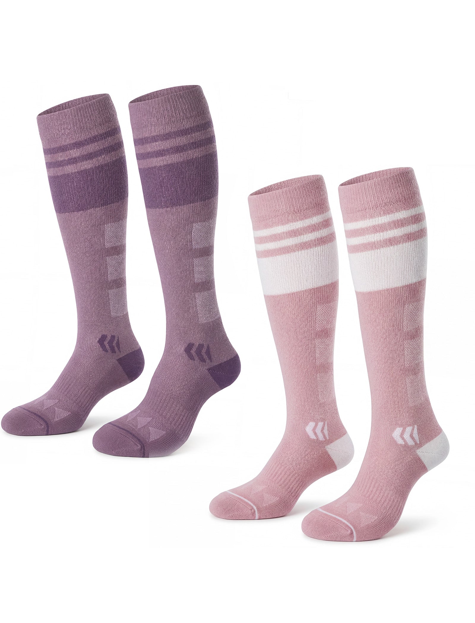 Momcozy Wide Calf Compression Socks 20-30mmHg for Sports 2 Pairs I2BJ